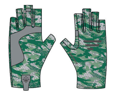 solar-gloves-green favorite sunproof solar рукавички зелені